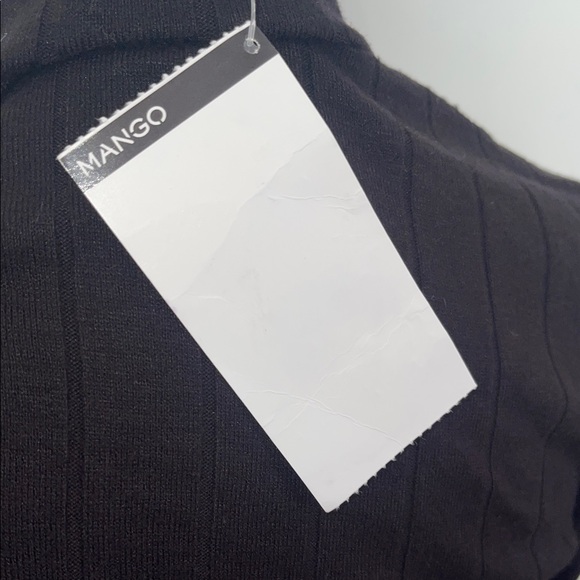 Mango Black Long Sleeve Dress - Picture 3 of 5